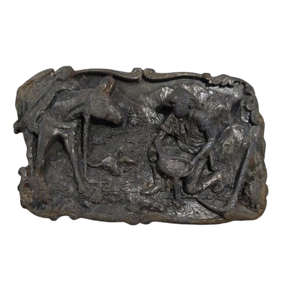 Mining belt buckle vintage arroyo grande buckle co - Picture 1 of 6